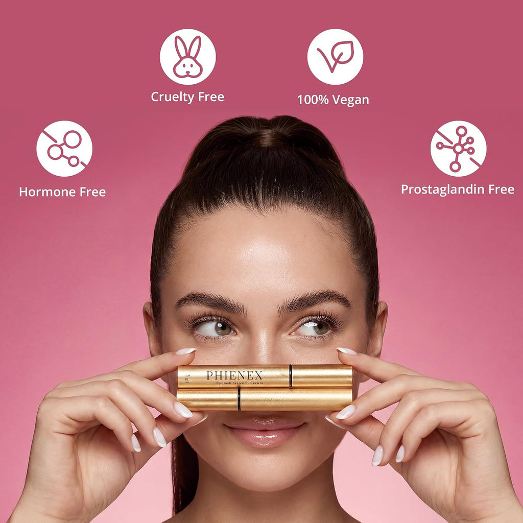 2026 New Version Lash Serum for Eyelash Growth – 7-Day Visible Results, Vegan & Hormone-Free, Botanical Peptide