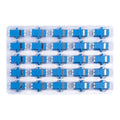 50pcs LC to LC Signlemode Fiber Optic Coupler Adapter