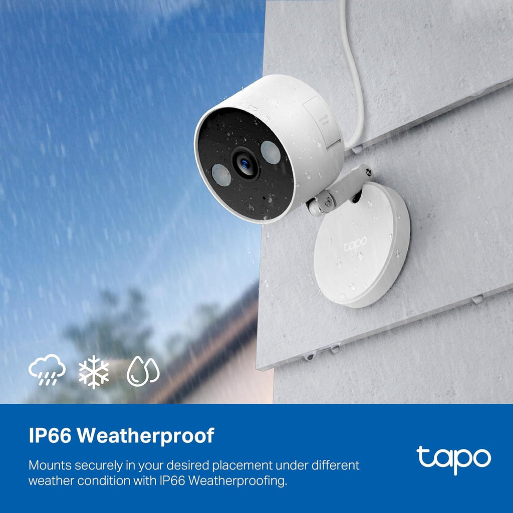 2K+ Indoor/Outdoor Wired Security Camera - 2024 PCMag Editors' Choice, Person/Pet/Vehicle Detection, Baby Monitoring