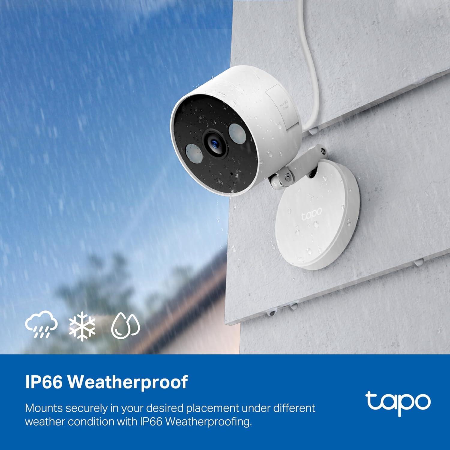 2K+ Indoor/Outdoor Wired Security Camera - 2024 PCMag Editors' Choice, Person/Pet/Vehicle Detection, Baby Monitoring