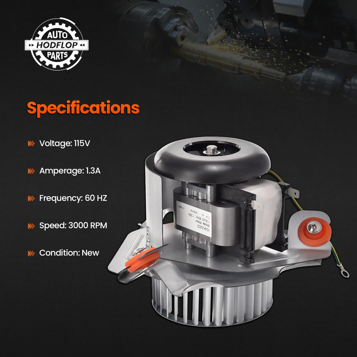HC21ZE122A J238-112-11202 Furnace Draft Inducer Motor