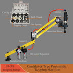 Melwozhwu Pneumatic Tapping Machine tap Flexible Arm Threading Tools