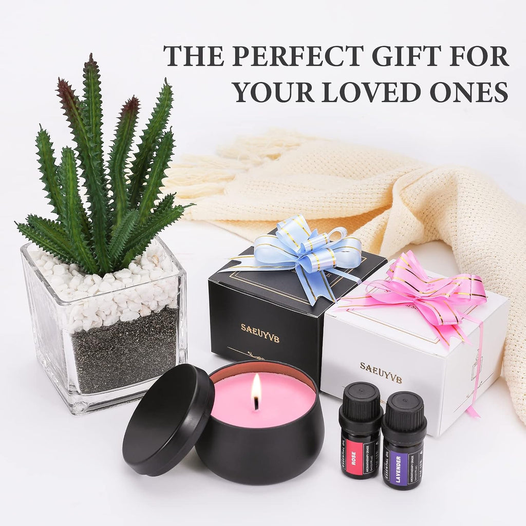 Candle Making Kit for Adults with Hot Plate, DIY Starter Soy Candle Making Supplies/Kit - Perfect as Home