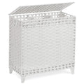 Laundry Hamper with 3 Removable Liner Bags, 132L Laundry Sorter with Lid