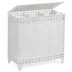 Laundry Hamper with 3 Removable Liner Bags, 132L Laundry Sorter with Lid