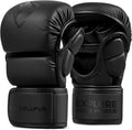 MMA Gloves for Men – Punching Bag Gloves for Men, Open Palm Training Gloves for MMA Sparring, Kickboxing, Muay Thai