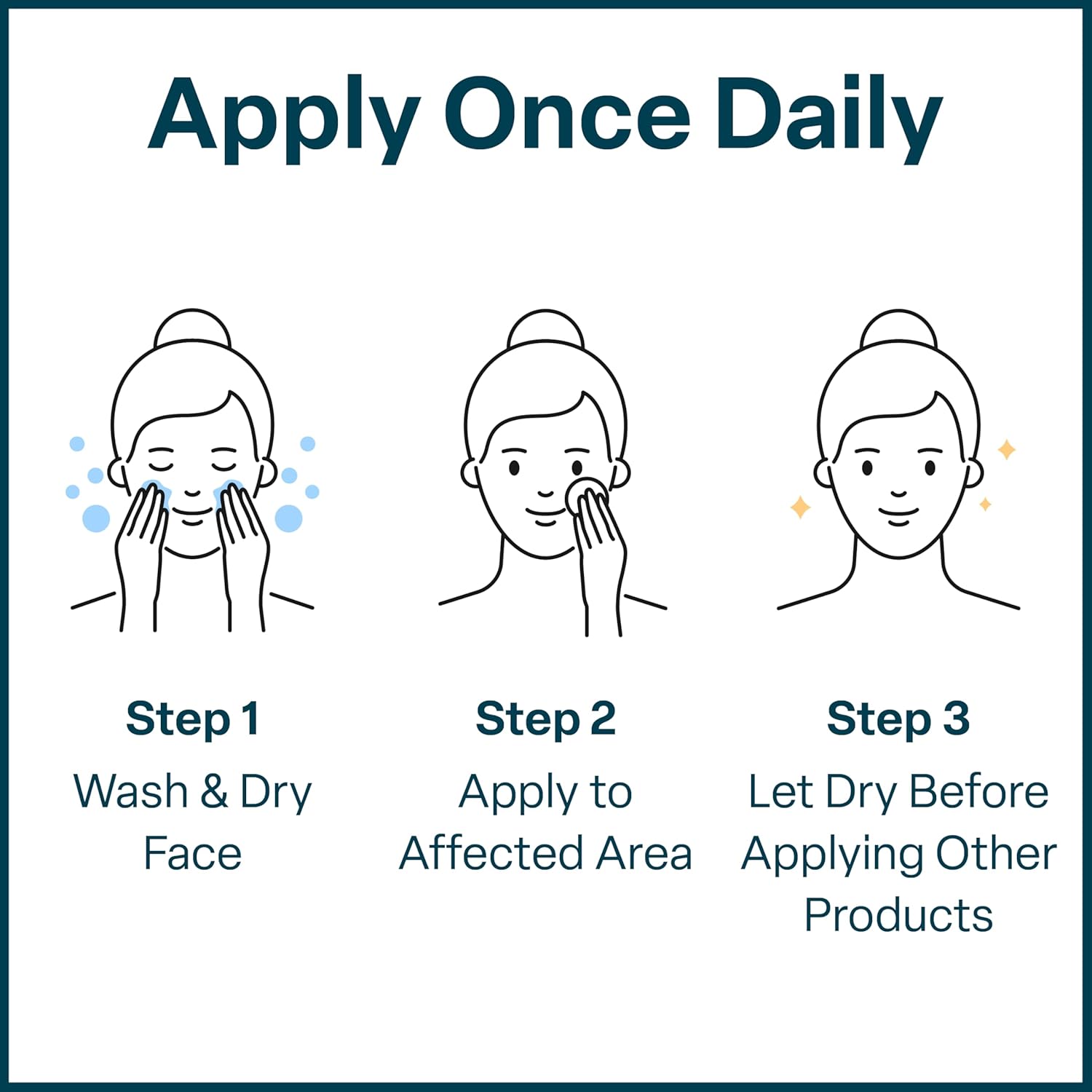 Salicylic & Glycolic Acid Acne Clearing Pads - 2% Salicylic & 10% Glycolic Acid - Exfoliating Pads for Acne, Bacne