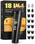 Beard Trimmer for Men, All-in-One Electric Razor & Hair Clipper, Waterproof Cordless Mustache Grooming Kit