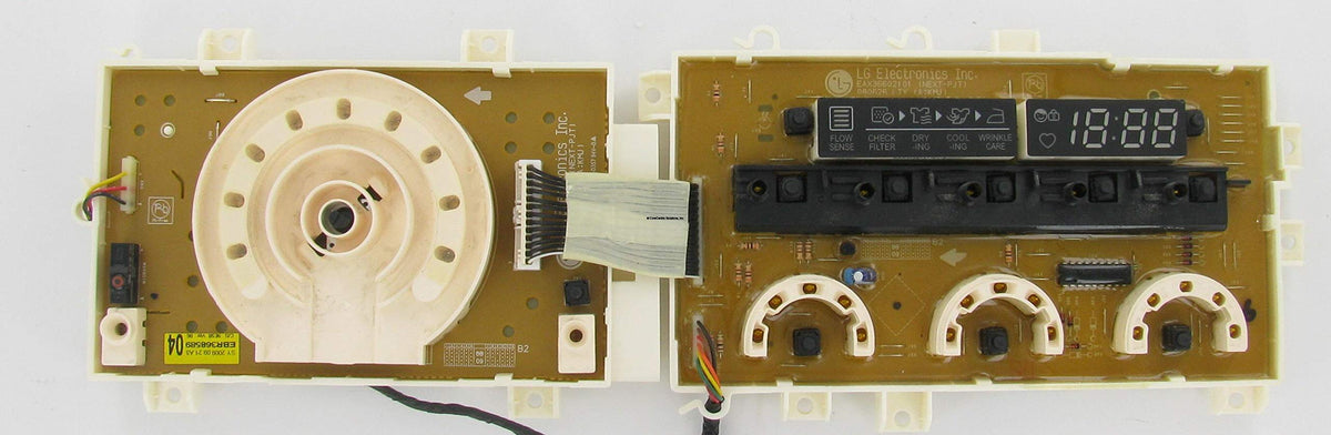 CoreCentric Remanufactured Laundry Dryer User Interface Replacement for LG EBR36858904