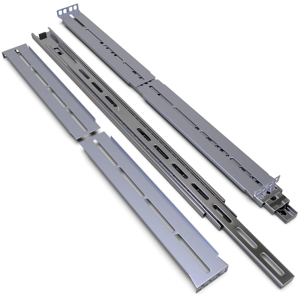Rackmount Sliding Rails Kit - for 2U-8U Chassis, 18" to 25" Depth
