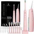 2-1 Oral Clean Kit- Water Dental flosser & Electric Toothbrush Combo- Brushing & Flossing- for Teeth Cleaning and Gum