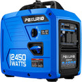 2450-Watt Portable Inverter Generator for Home Use, Super Quiet Small 120V Gas Generator for Camping, 1.6 Gallon Gas