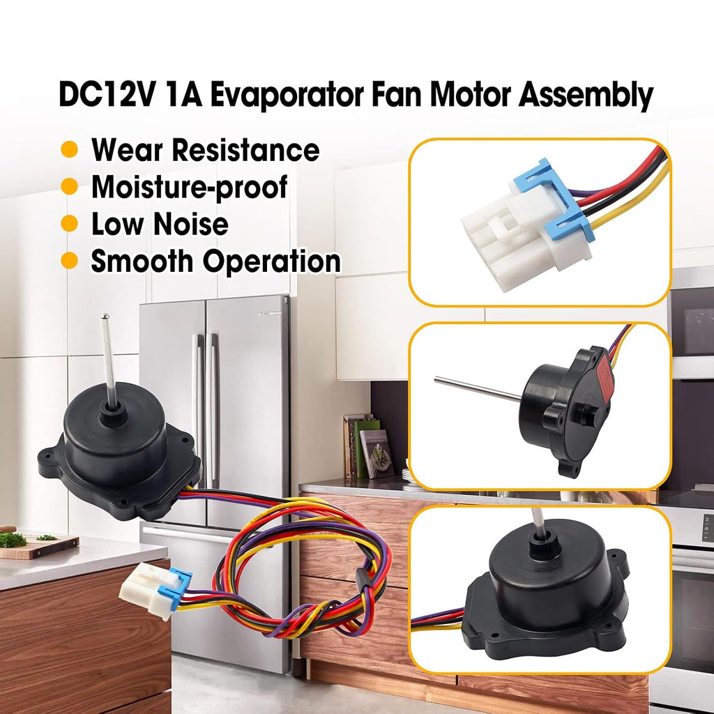 EAU65058522 Refrigerator Evaporator Fan Motor Fit for LG Refrigerator