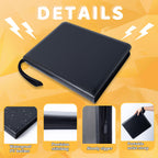 Card Binder 4 Pocket‑Holds Up to 400 Cards