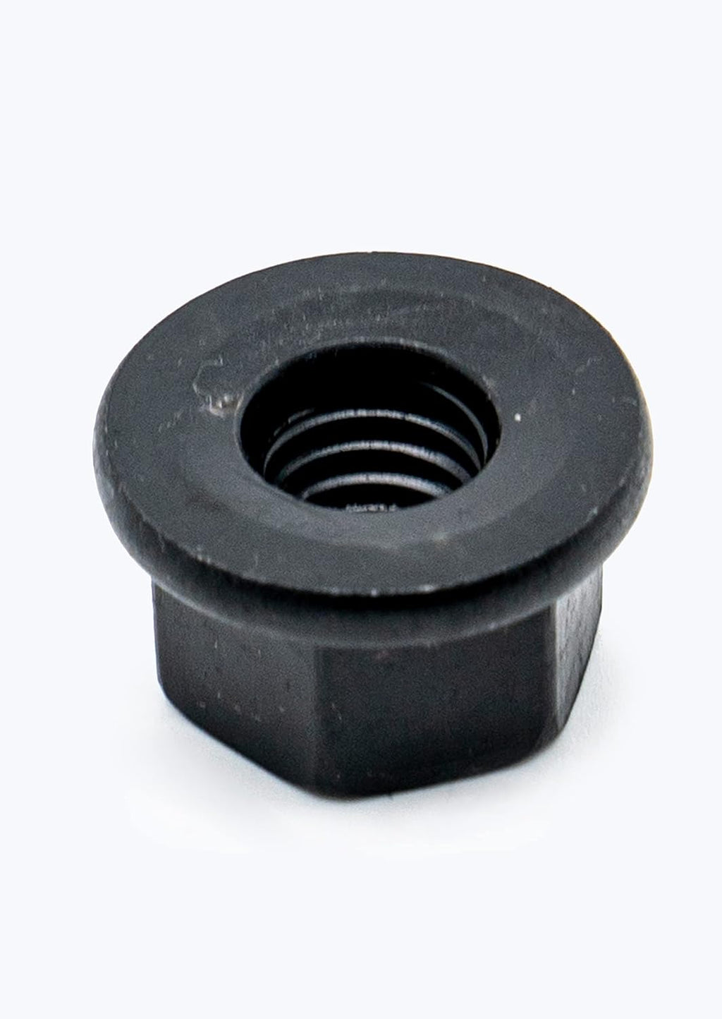 6PC Set Steel Flanged Nut (3/8-16)