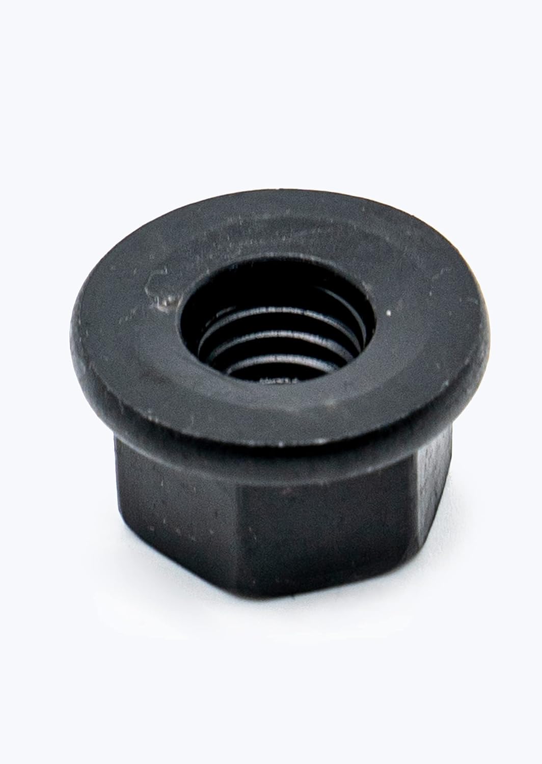 6PC Set Steel Flanged Nut (3/8-16)
