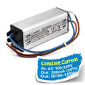 LED Driver 300mA Constant Current 60-120V IP67 Waterproof Aluminium