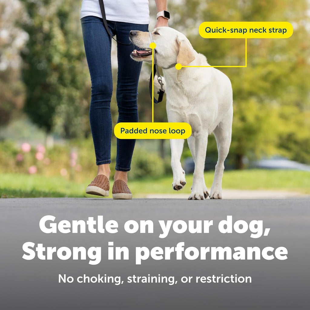 Gentle Leader No-Pull Dog Headcollar - The Ultimate Solution to Pulling - Redirects Your Dog's Pulling for Easier