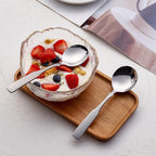 Stainless Steel Round Soup Spoon Set of 6