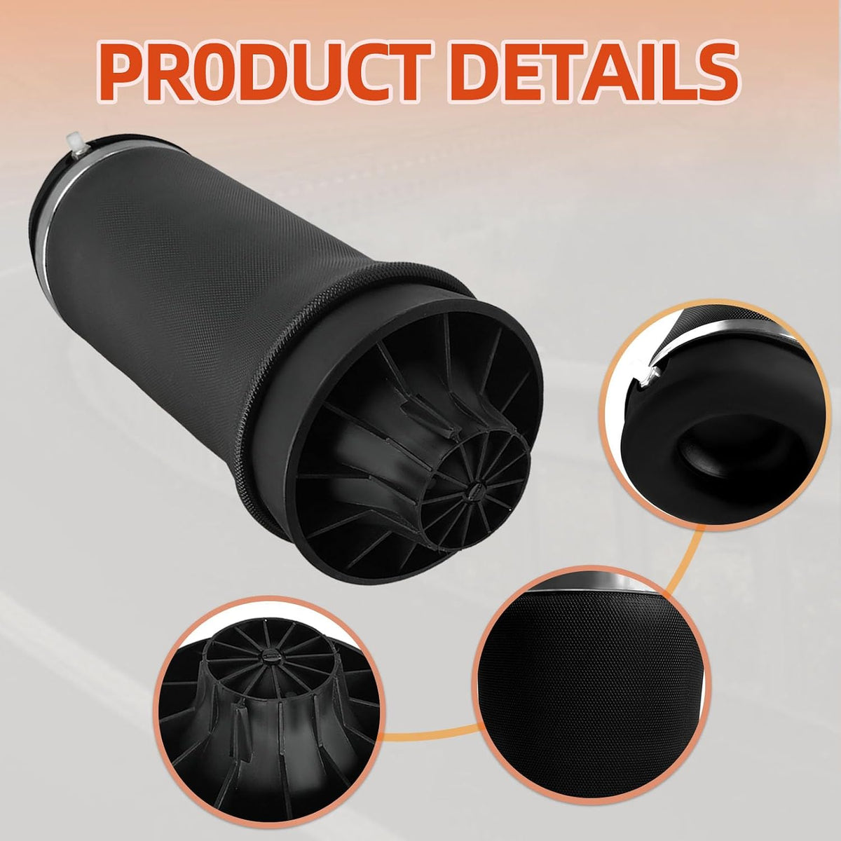 Air Suspension Spring Bag Rear Compatible with 2011-2015 Grand Cherokee, OEM Number Replace 68029912AE, 68029911AB, 68029912AC, 68029912AD
