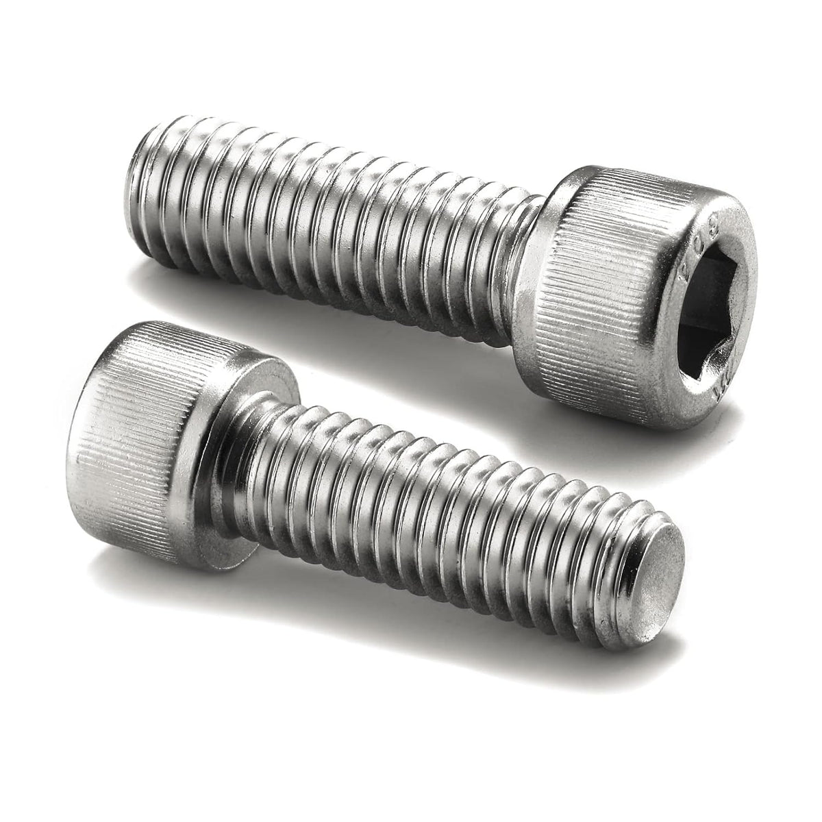1/2-13 x 1-1/2" Socket Head Cap Screws Bolts, 10Pcs 304 Stainless Steel 18-8, Allen Socket Hex Drive, Full Thread, Bright Finish by SG TZH(with Hex Spanner)