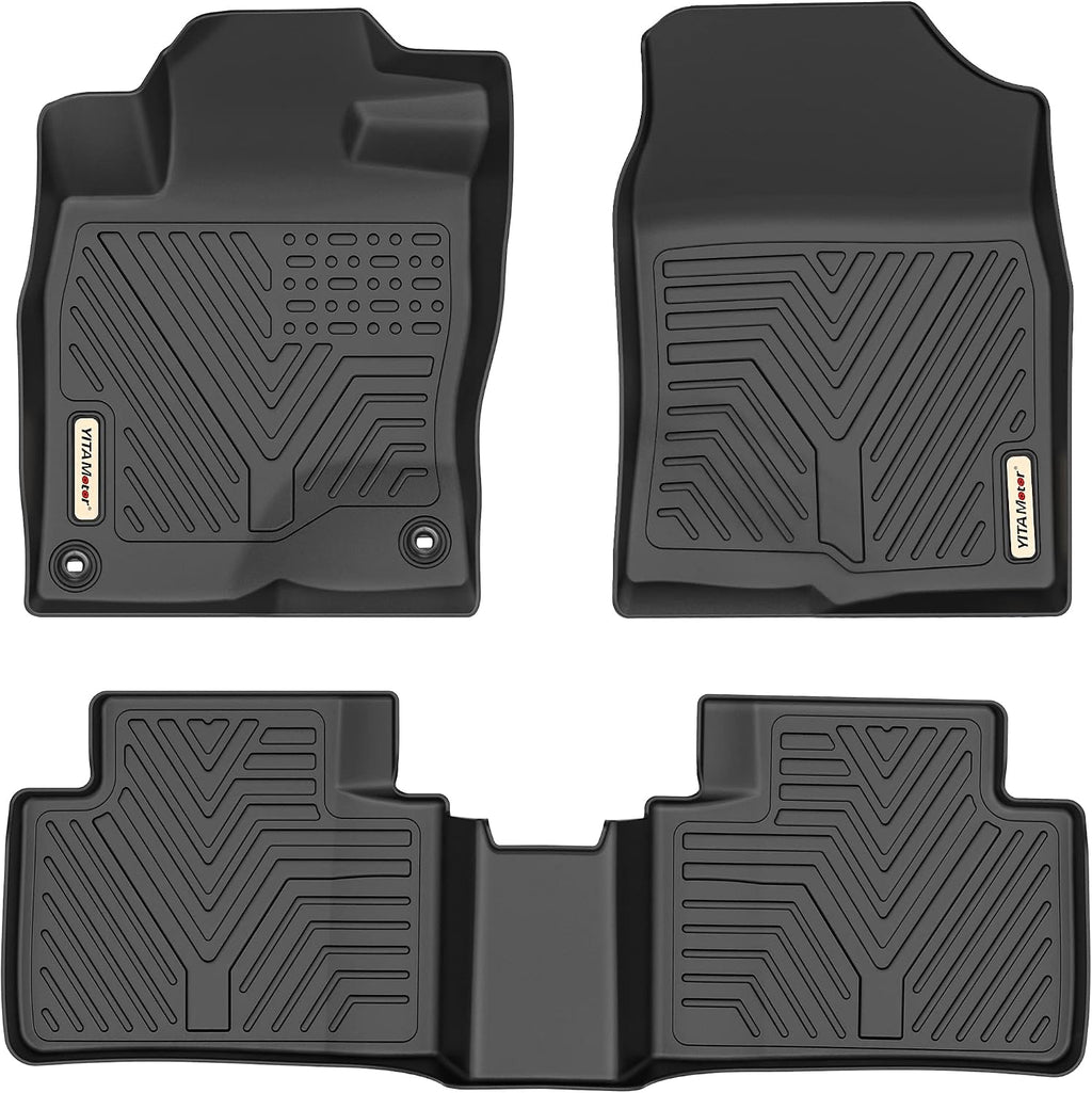 Floor Mats for Honda Civic Sedan/Type R 2016-2021 & Hatchback 2017-2021 & Coupe 2016-2020, TPE All-Weather Custom Fit
