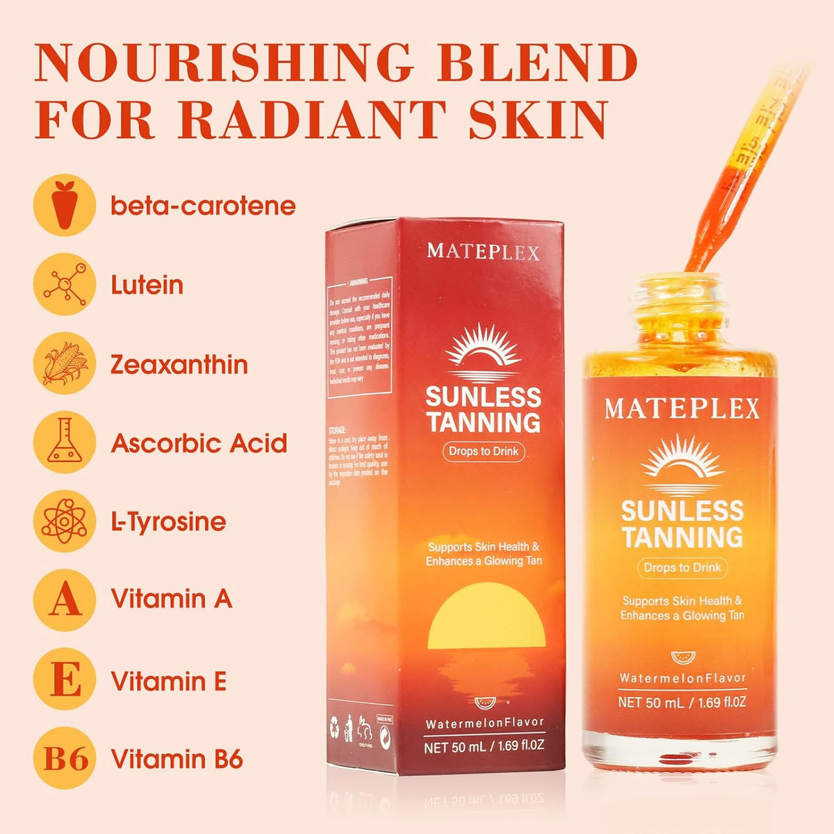 Self Tanning Drops for Face & Body - Glow Drops