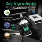 Tattoo Stencil Transfer Gel – 4oz Tattoo Stencil Transfer Solution – Vegan-Friendly Stencil Gel – Fast-Drying and