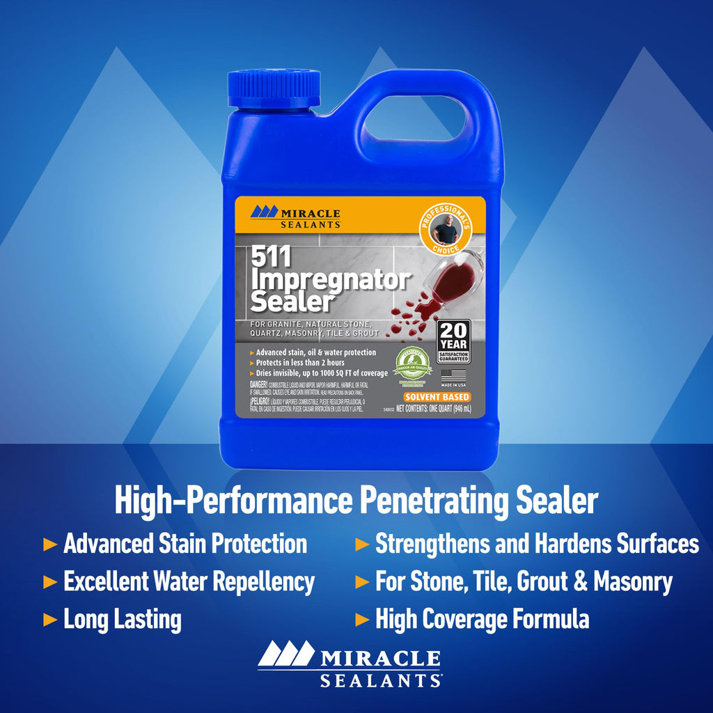 511 Impregnator Penetrating Stone & Tile Sealer, Quart