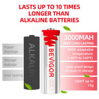 AA Lithium Batteries for Blink Camera, 12 Pack, 1.5V