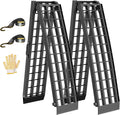 7.5 FT Heavy Duty Aluminum Folding Loading Ramp for Pickup Trucks, 3000 lbs Capacity Truck Loading Ramps for