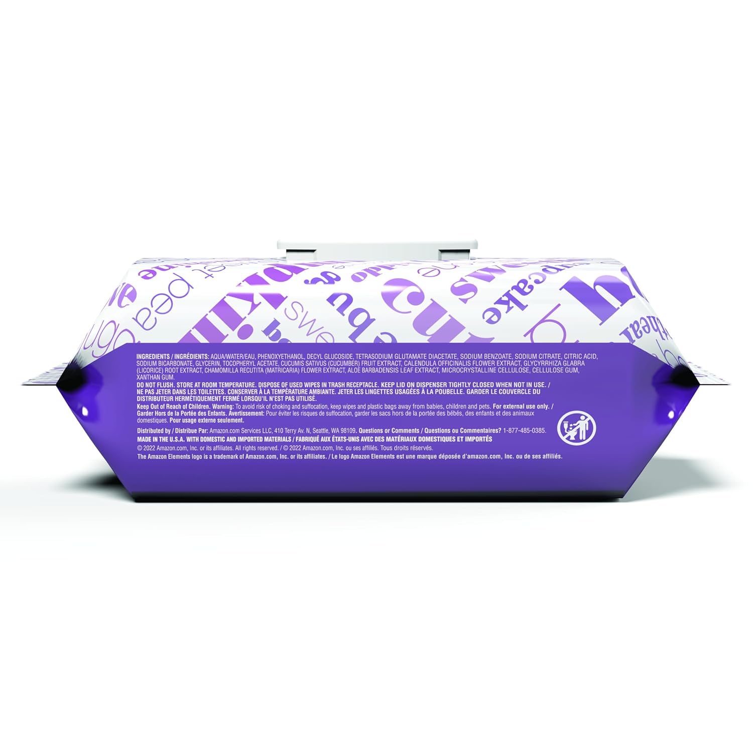 Baby Wipes, Sensitive, Unscented, Cleans Gently, 810 Count, Flip-Top Packs, Pack of 9