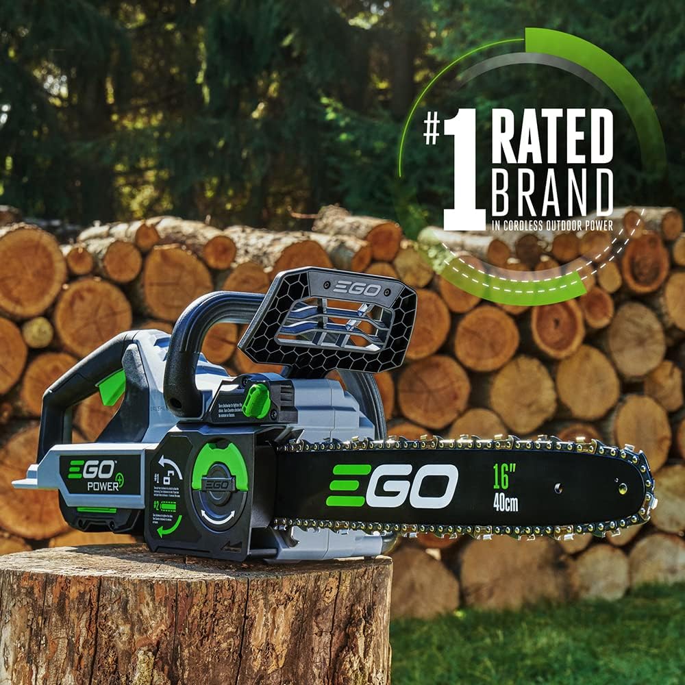 Chain Saw, 16” Battery Powered Chainsaw, Electric Cordless, Battery and Charger Not Included – CS1610