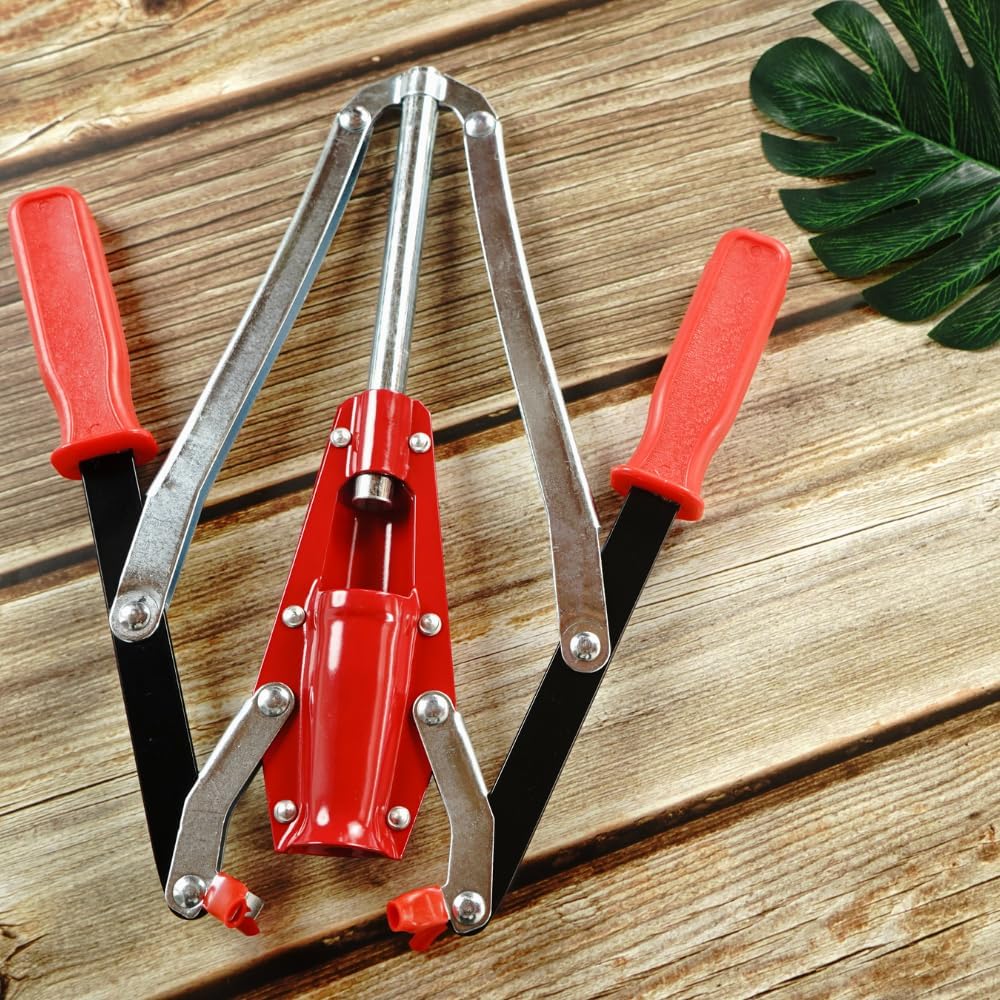 Manual Wine Bottle Sealer Kit, 30 Count Wine Corks, Metall, Red, Cylindrical