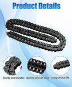 219H Heavy Duty Chain, 122 Pins