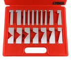 Accusize 17 Pc Precision Angle Block Set, Hardened Steel