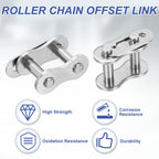 DTGN 5Pcs ANSI #40 Roller Chain Connect Link, 12.70mm Pitch