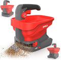 Battery Powered Fertilizer Spreader, 7.2V Rechargeable Seed Spreader for Salt, De-Icer, Earth Food, Grass Seed