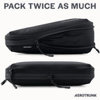 Ultralight Compression Packing Cubes for Travel, 6-Pack, Black