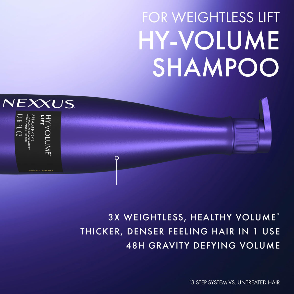 HY-VOLUME Shampoo for Weightless Lift 13.5 oz