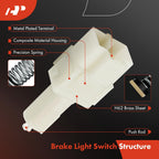 A-Premium Brake Light Switch Lamp Compatible with Saturn
