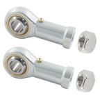 Moicstiy 2pcs 1/2" Bore, 1/2-20 RH Thread, PHSB8 Rod End Bearing