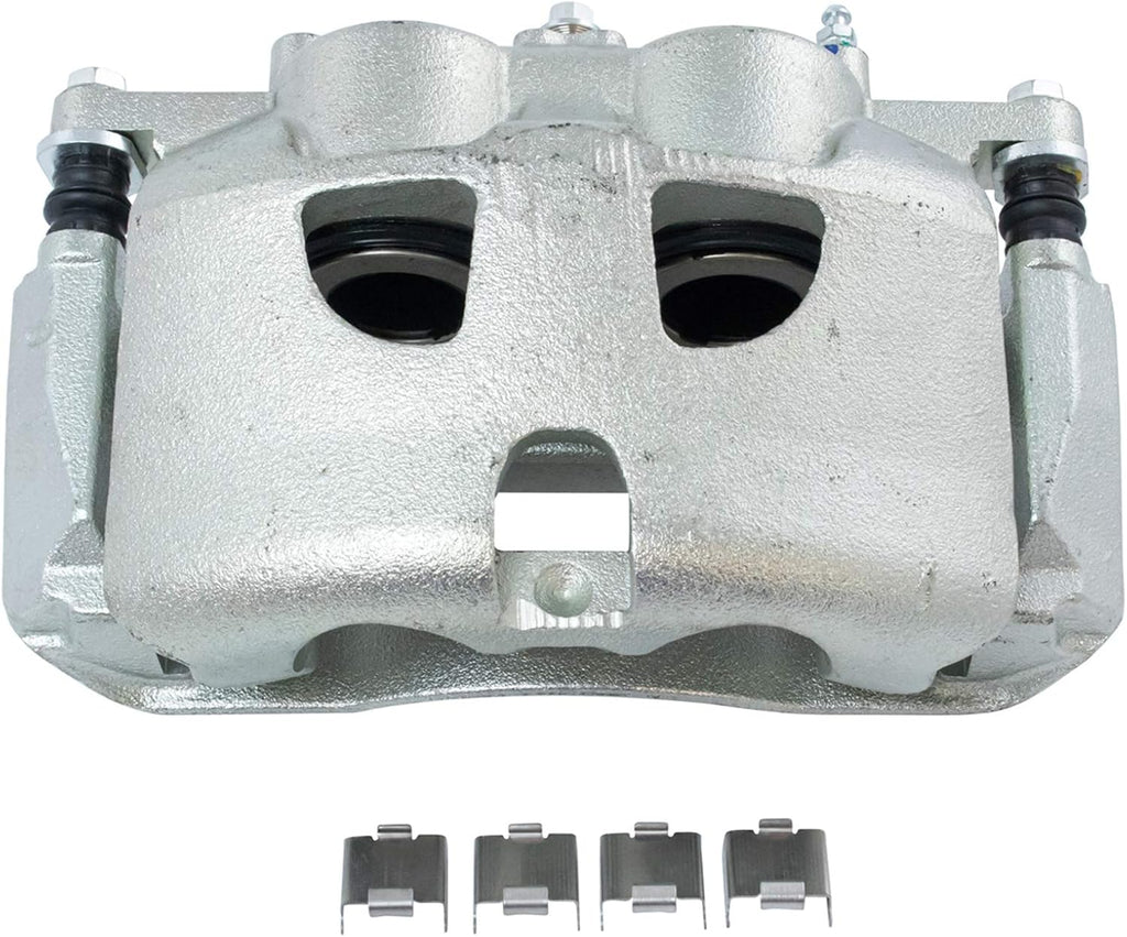Front Brake Pad Caliper and Rotor Kit Ceramic for Ford | for 2012-2017 Ford F-150 with 6 Lug Wheels Ceramic
