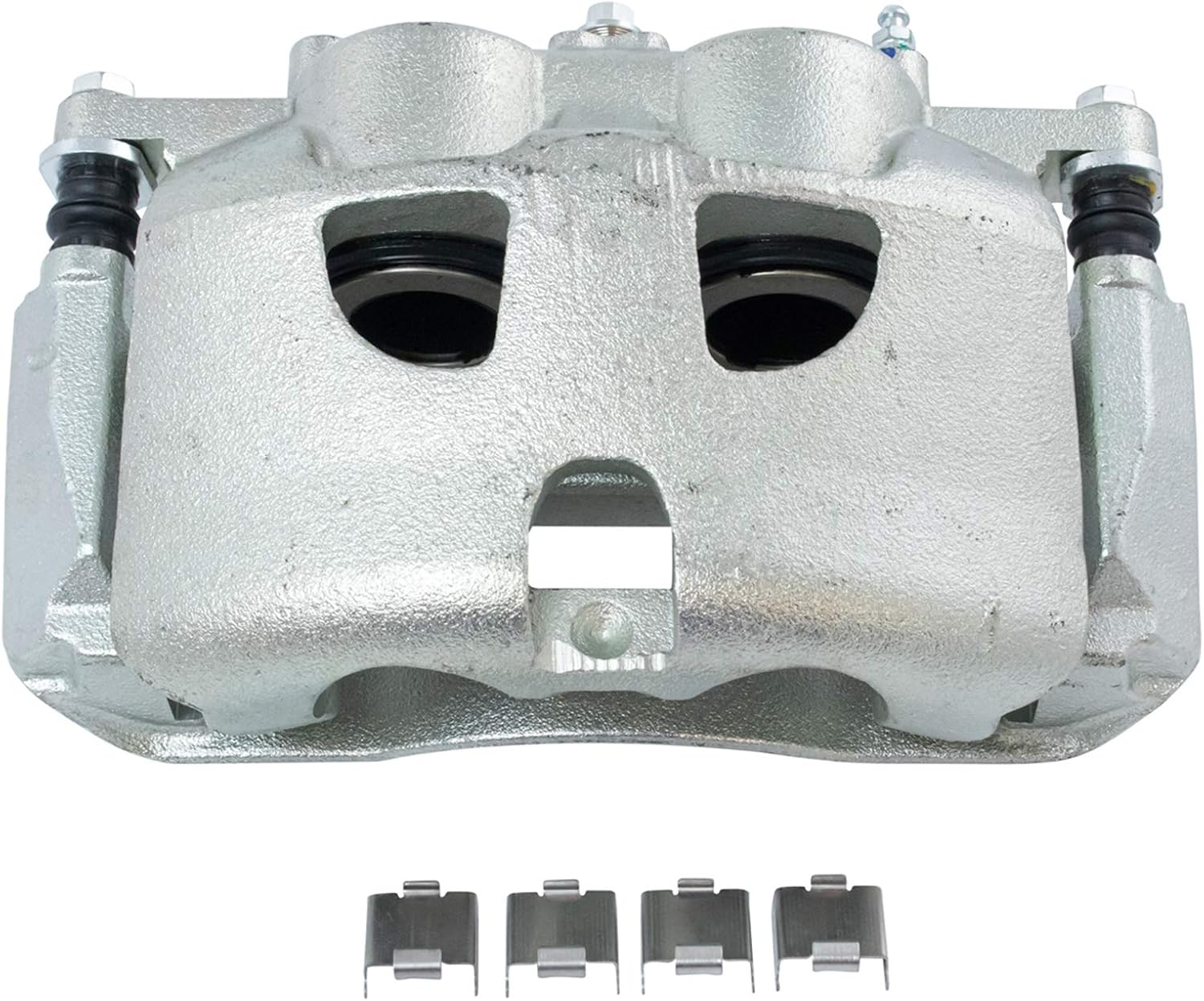 Front Brake Pad Caliper and Rotor Kit Ceramic for Ford | for 2012-2017 Ford F-150 with 6 Lug Wheels Ceramic
