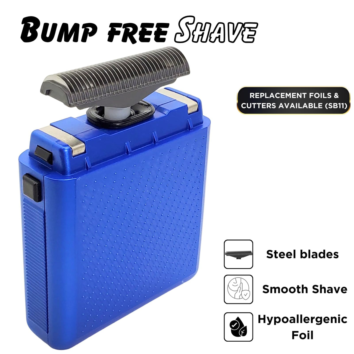 Solo Single Foil Shaver for Men Mini Travel Razor STF101