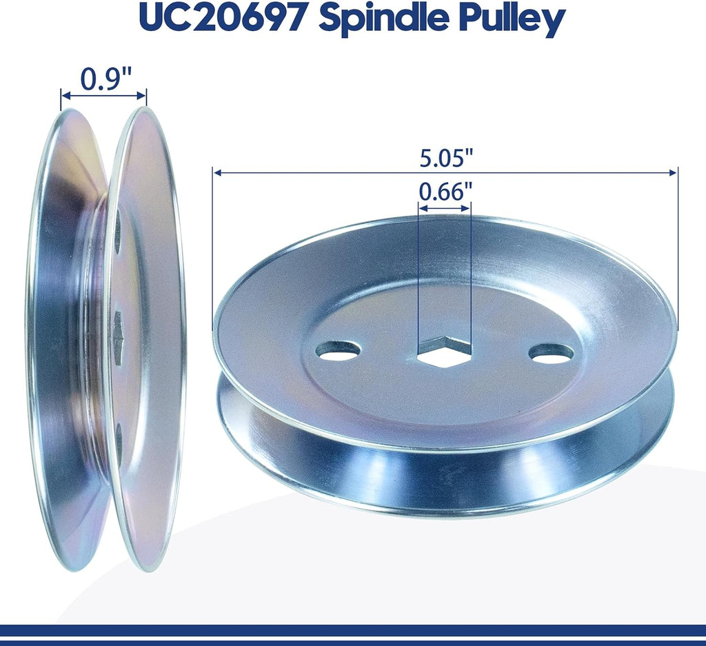 AM144608 Spindle Assembly with UC20697 for John Deere 48" 54" Deck