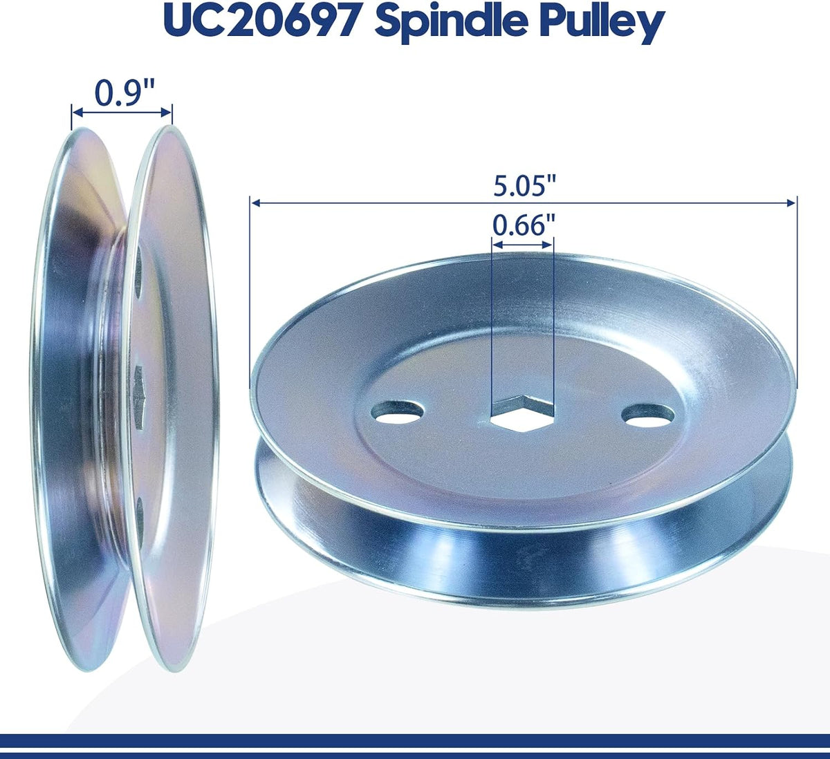 AM144608 Spindle Assembly with UC20697 for John Deere 48" 54" Deck