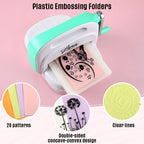 20 Pcs Embossing Folders for Card Making, Templates DIY, Vintage