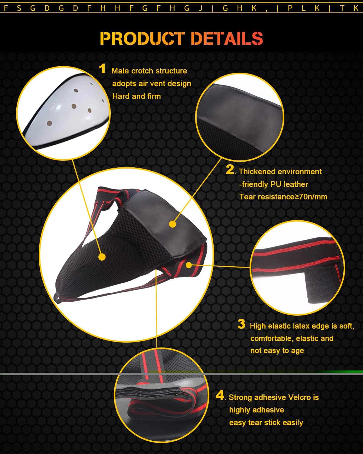 Men's Groin Protector Cup, Boxing MMA Muay Thai Guard, 30-42 in Waist | Protective groin cup for men practicing