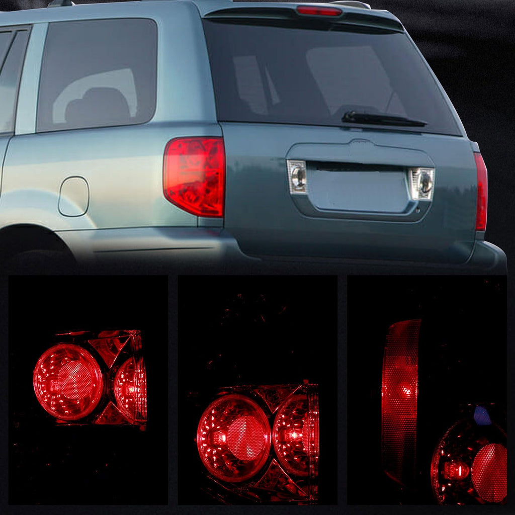 Tail Light Compatible With 2003-2005 Honda Pilot Right Passenger Side